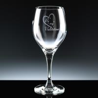 personalised wine glasses image 1