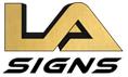LA SIGNS logo