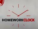 Homework clock logo