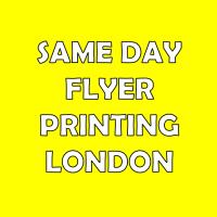 Same Day Flyer Printing London image 1