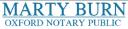 Marty Burn - Oxford Notary Public logo