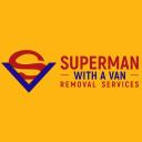 Super Man with a Van Harrow logo