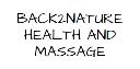 Back2Nature Massage Therapy logo