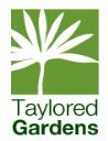 Taylored Gardens logo