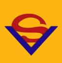 Super Man with a Van Ealing logo