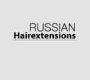 RUSSIAN HAIR EXTENSIONS logo