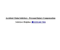 UK Accident Compensation Solicitors image 1