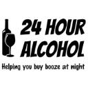 24 Hour Alcohol logo