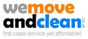 We Move and Clean logo