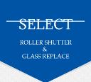 ROLLER SHUTTER & GLASS REPLACE logo