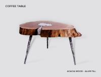 Buy Molten Wood Coffee Table Online  image 1