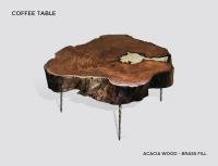 Molten Wood Coffee Table at Aglow Export Inc image 2