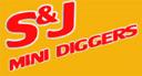 S and J Mini Diggers logo