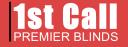1st Call Premier Blinds logo