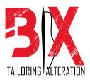 B X TAILOR & ALTERATION logo