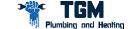 TGM plumbing and heating  logo