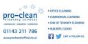 Pro-Clean Sheffield logo