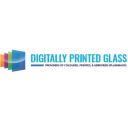 Digitally printed glass logo