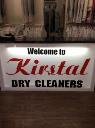 Kirstal Dry Cleaners logo