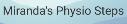 Miranda's Physio Steps logo