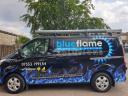 Blue Flame Plumbing & Heating Bath logo