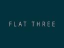 Flat Three logo