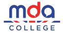 MDA College logo
