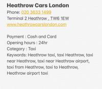 Heathrow Cars London image 2