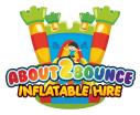 about2bounce inflatable hire  logo