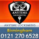 Anytime Locksmiths Birmingham logo