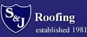 S & J Roofing  logo