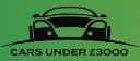 Cars Under 3000 logo