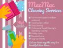 Macmac cleaning services East Lothian Ltd logo