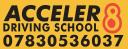 Acceler8 Driving School logo