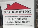 S.H. Roofing logo