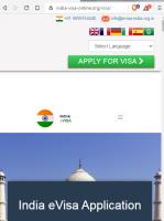 INDIAN VISA Application ONLINE image 1