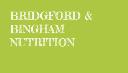 Bridgford & Bingham Nutrition Ltd logo
