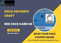 Gold advance craft card | CSCS Course in Kendal image 2