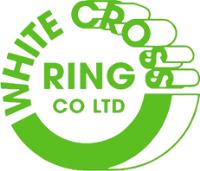 White Cross Ring image 1