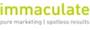 immaculate UK ltd - design and marketing agency logo