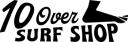 10 Over Surf Shop logo