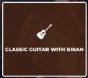 Classic Guitar with Brian logo
