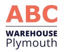 ABC Warehouse Plymouth logo