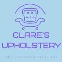 Clare's Upholstery and Clothes Alterations logo
