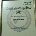PH Profiles UPVC Window Fitters Wigan logo