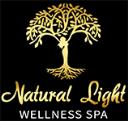 Natural light wellness spa logo
