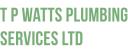 T P Watts Plumbing Services Ltd logo