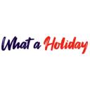 What a Holiday logo