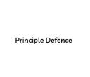 Principle Defence logo