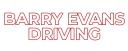Barry Evans Driving logo